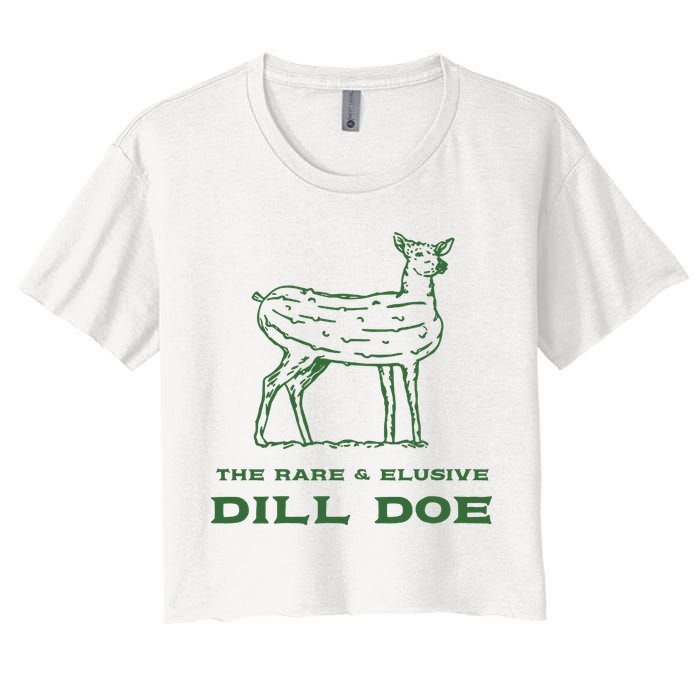 The Rare And Elusive Dill Doe Crop Top