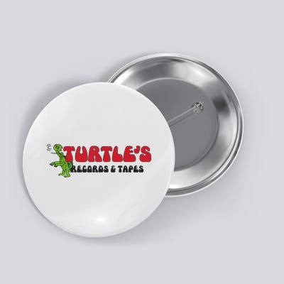 Turtles Records And Tapes Button