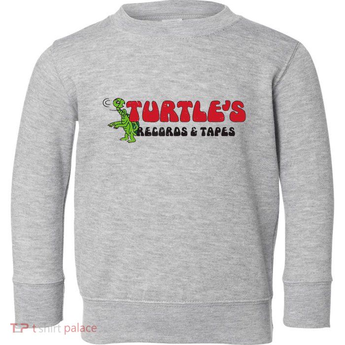 Turtle’S Records And Tapes Toddler Sweatshirt