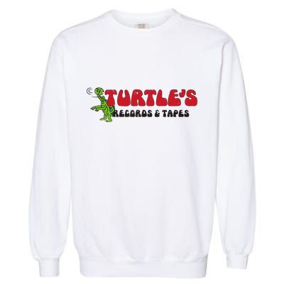 Turtle’S Records And Tapes Garment-Dyed Sweatshirt