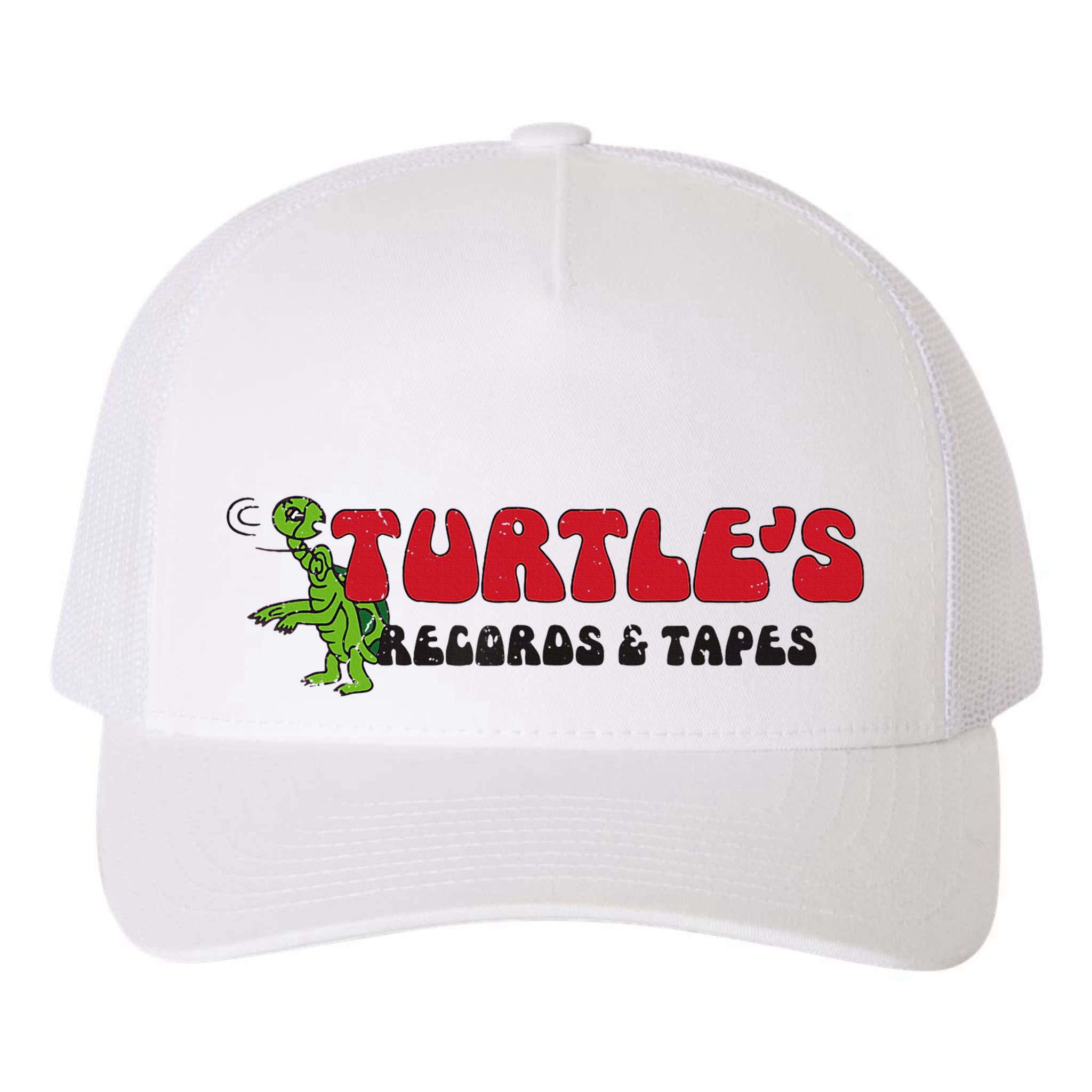 Turtle’S Records And Tapes Yupoong Adult 5-Panel Trucker Hat