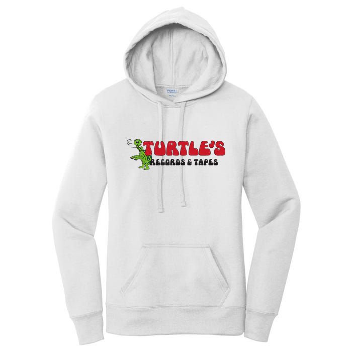 Turtle’S Records And Tapes Women's Pullover Hoodie