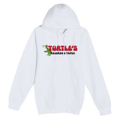 Turtle’S Records And Tapes Premium Pullover Hoodie