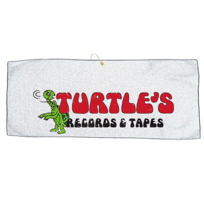 Turtle’S Records And Tapes Large Microfiber Waffle Golf Towel