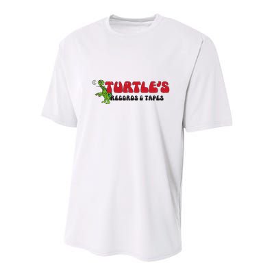 Turtle’S Records And Tapes Youth Performance Sprint T-Shirt