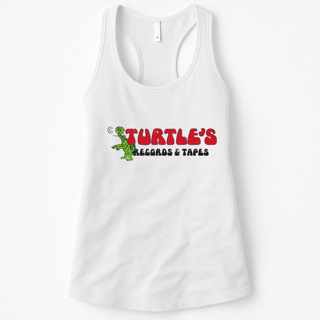 Turtle’S Records And Tapes Womens Tank Top