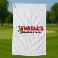 Turtle’S Records And Tapes Golf Towel