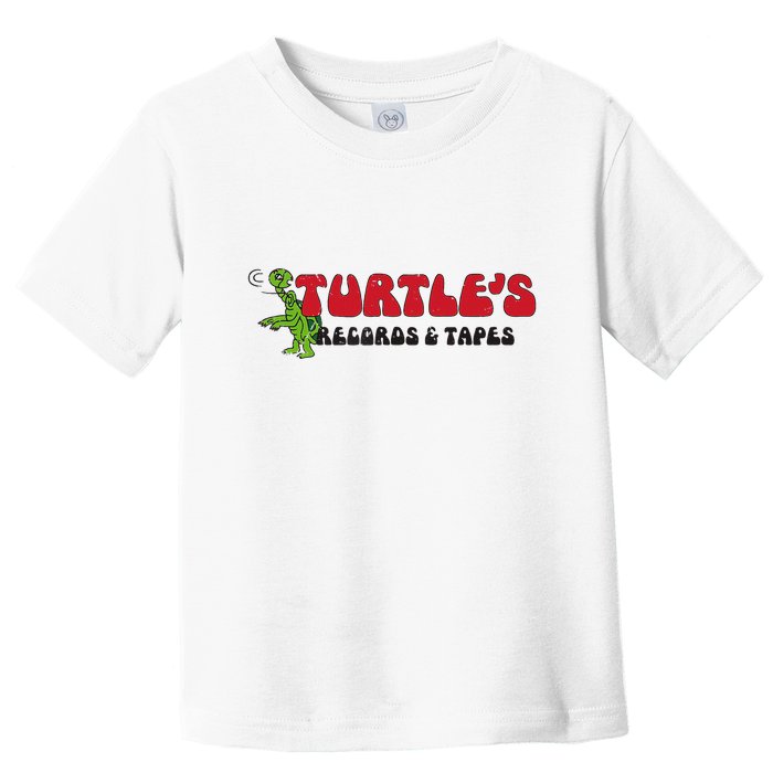 Turtle’S Records And Tapes Toddler T-Shirt