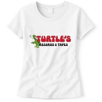 Turtle’S Records And Tapes Womens T-Shirt