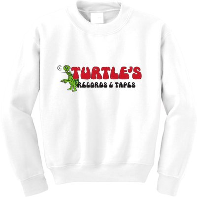 Turtle’S Records And Tapes Kids Sweatshirt