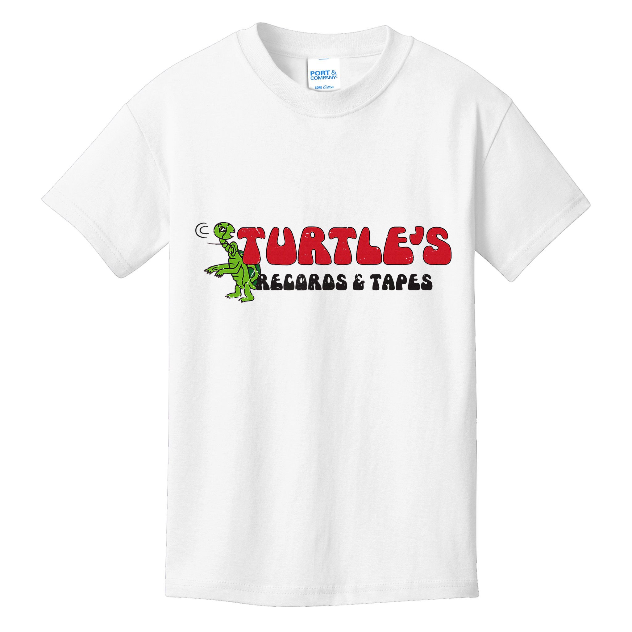 Turtle’S Records And Tapes Kids T-Shirt