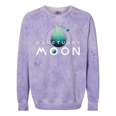 The Rise And Fall Of Sanctuary Moon Colorblast Crewneck Sweatshirt