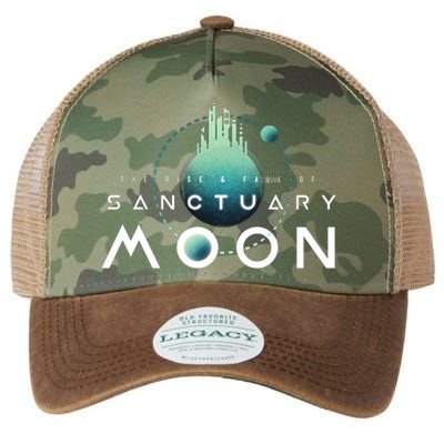 The Rise And Fall Of Sanctuary Moon Legacy Tie Dye Trucker Hat