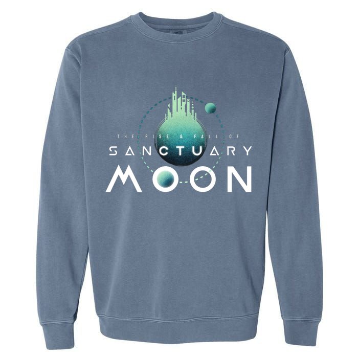 The Rise And Fall Of Sanctuary Moon Garment-Dyed Sweatshirt