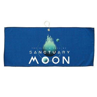The Rise And Fall Of Sanctuary Moon Large Microfiber Waffle Golf Towel