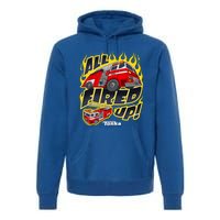 Tonka Rescue All Fired Up! Fire Truck Flames Logo Gift Premium Hoodie