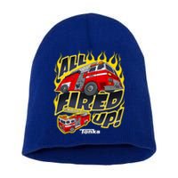 Tonka Rescue All Fired Up! Fire Truck Flames Logo Gift Short Acrylic Beanie