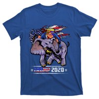 Trump Riding An Elephant Funny Republicans Trump Support Gift T-Shirt