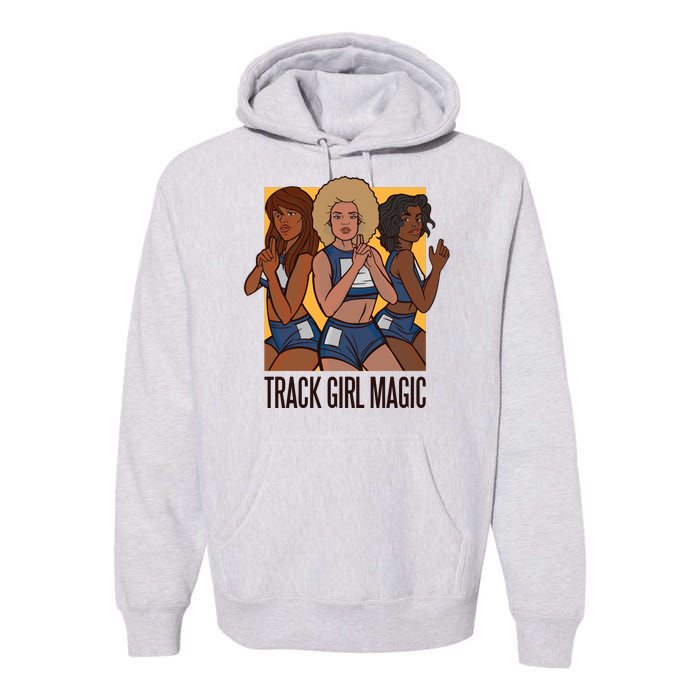 Track Girl Magic Premium Hoodie