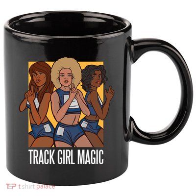 Track Girl Magic 11oz C Handle Ceramic Mug