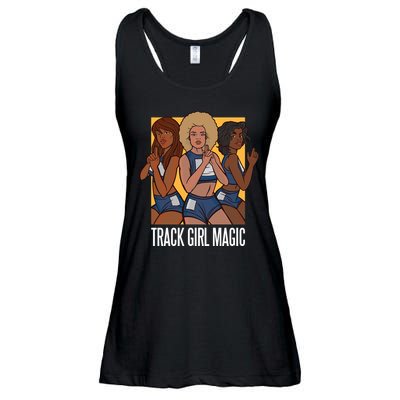 Track Girl Magic Ladies Essential Flowy Tank