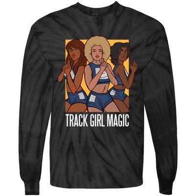 Track Girl Magic Tie-Dye Long Sleeve Shirt