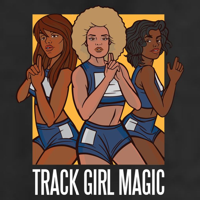 Track Girl Magic Trucker Hat