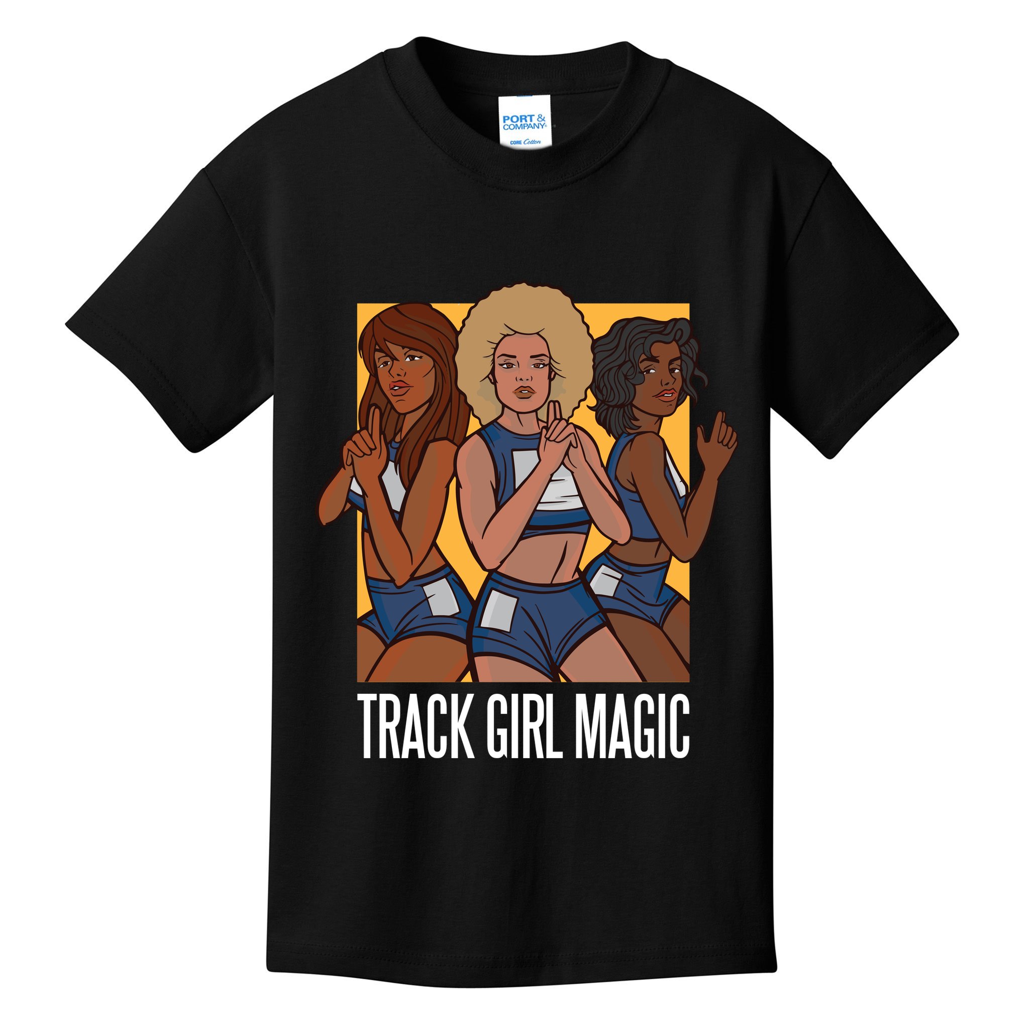 Track Girl Magic Kids T-Shirt