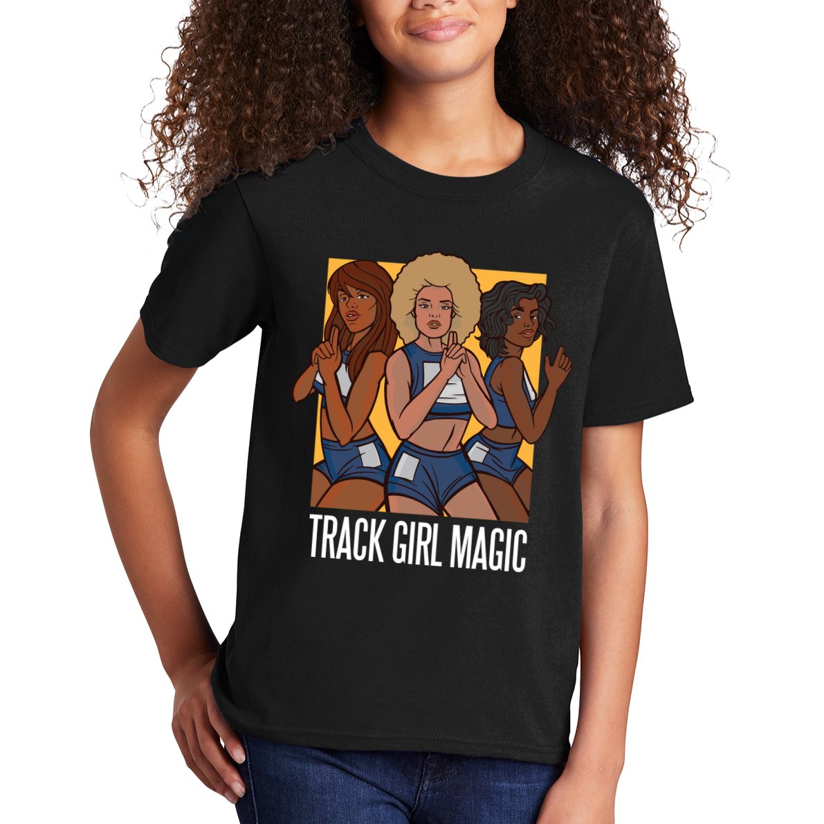 Track Girl Magic Kids T-Shirt