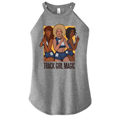 Track Girl Magic Women’s Perfect Tri Rocker Tank