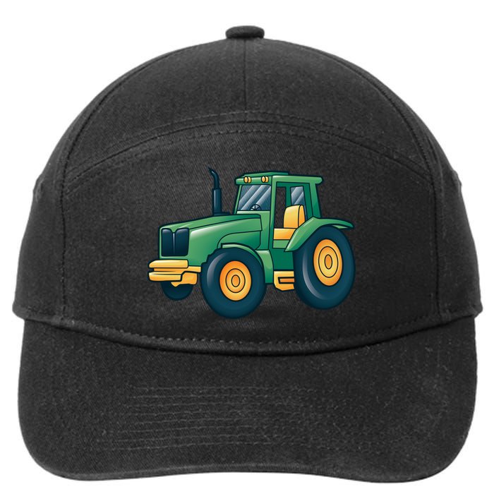 Tractor 7-Panel Snapback Hat