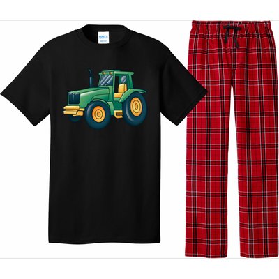 Tractor Pajama Set