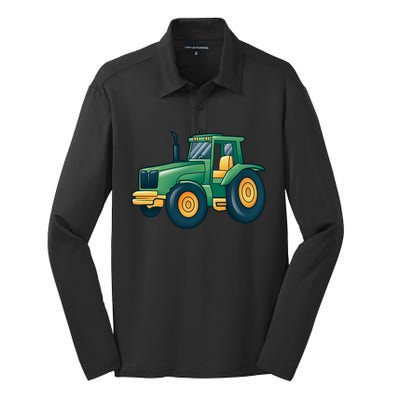 Tractor Silk Touch Performance Long Sleeve Polo