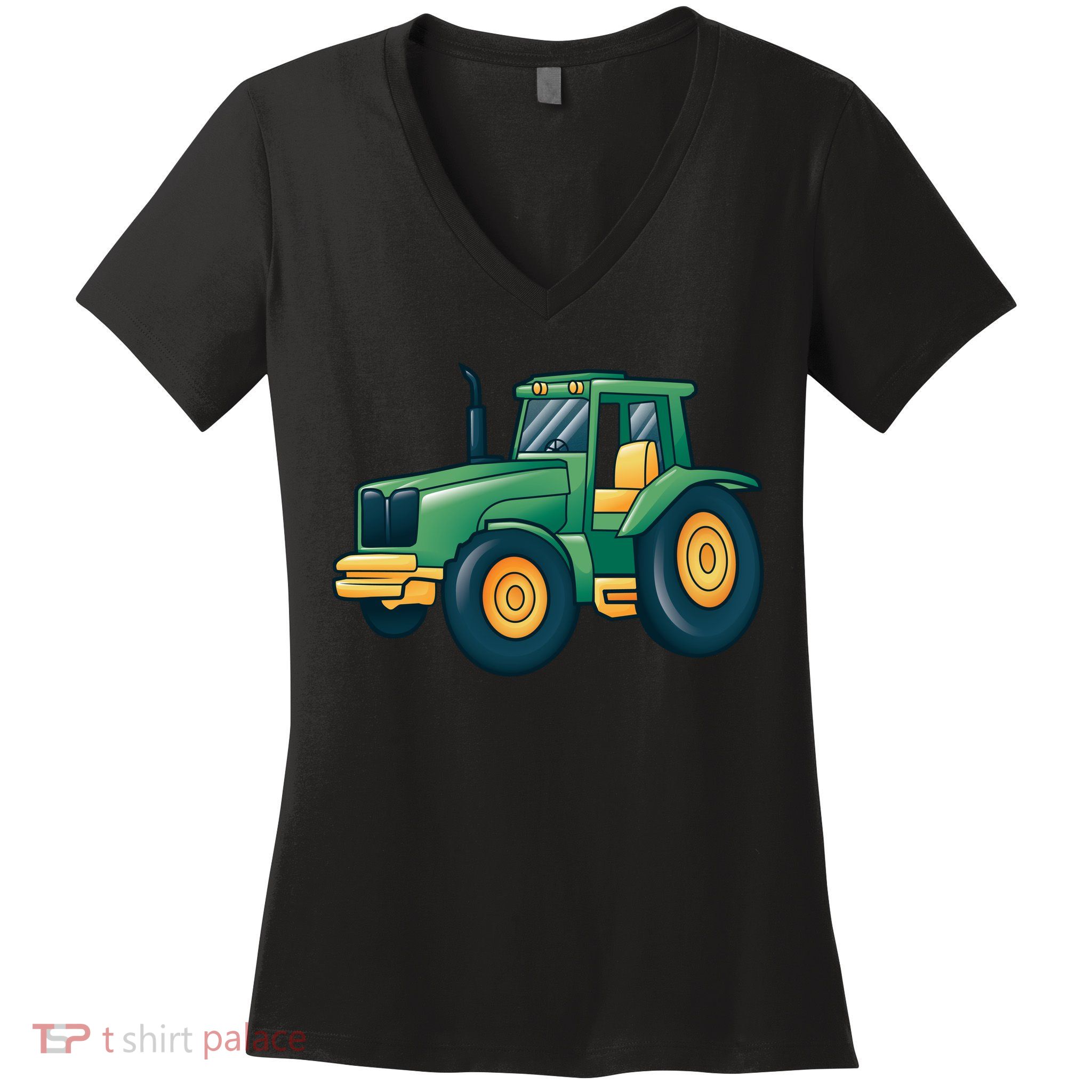 Tractor Women's V-Neck T-Shirt
