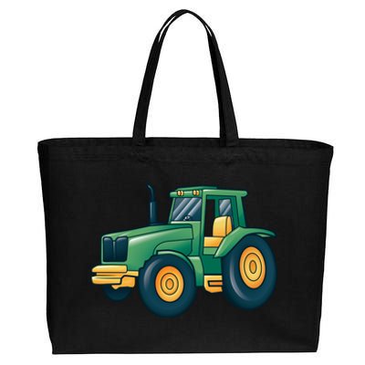 Tractor Cotton Canvas Jumbo Tote