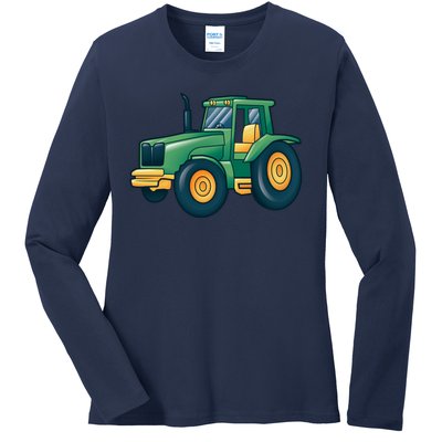 Tractor Ladies Long Sleeve Shirt