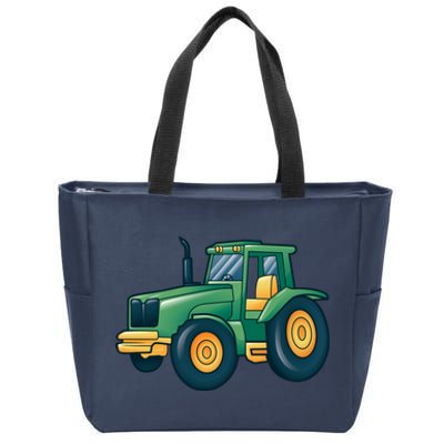 Tractor Zip Tote Bag