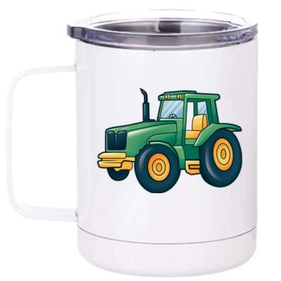 Tractor 12 oz Stainless Steel Tumbler Cup