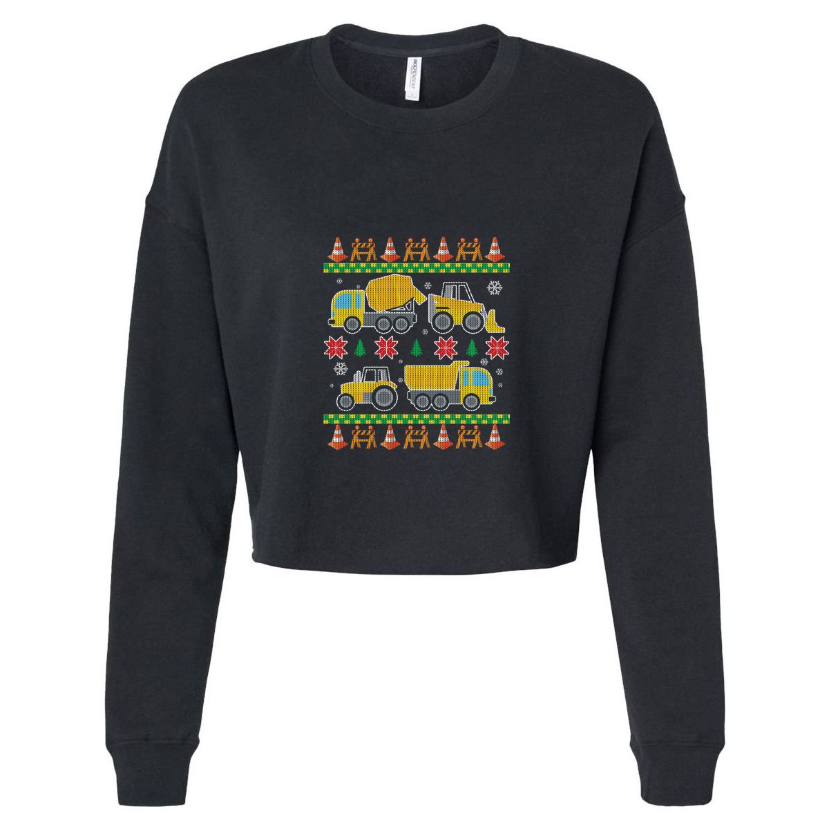 Tractors And Bulldozers Ugly Christmas Sweater Cool Comfort Performance Bucket Hat