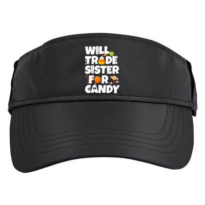 Trade My Sister For Candy Adult Drive Performance Visor