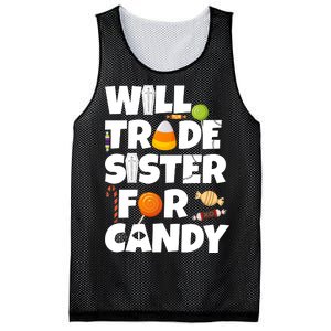 Trade My Sister For Candy Mesh Reversible Basketball Jersey Tank