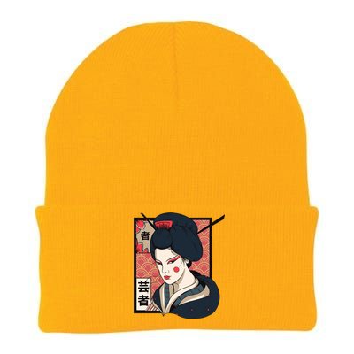 Traditional Geisha Knit Cap Winter Beanie