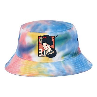 Traditional Geisha Tie Dye Newport Bucket Hat