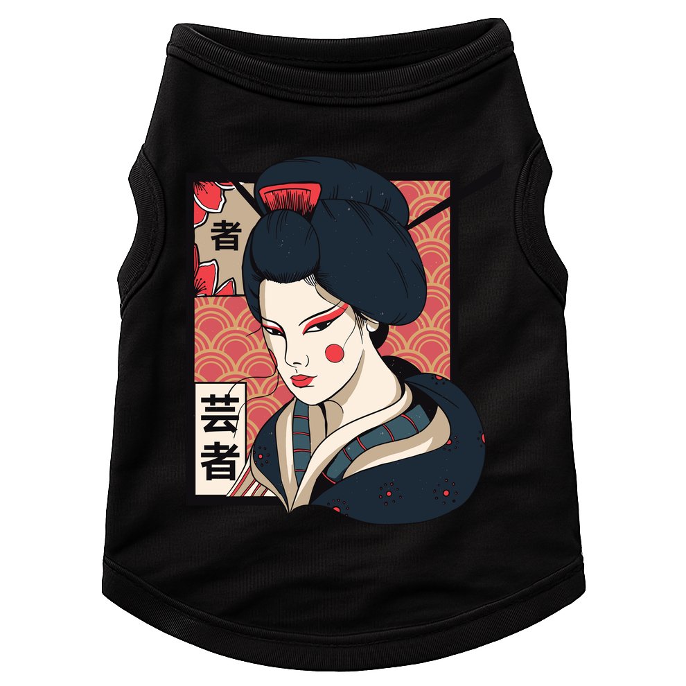 Traditional Geisha Doggie Tank