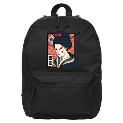 Traditional Geisha 16 in Basic Backpack