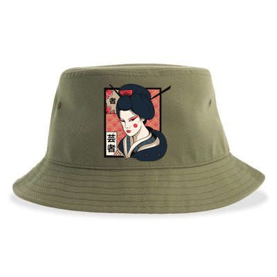 Traditional Geisha Sustainable Bucket Hat