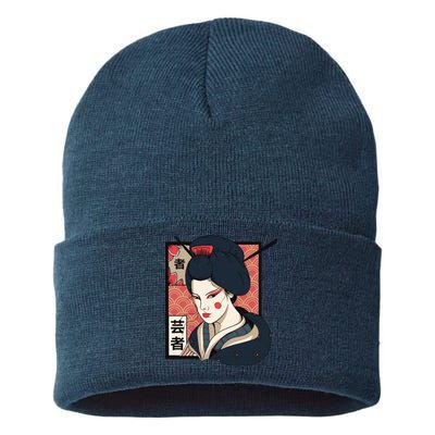 Traditional Geisha Sustainable Knit Beanie