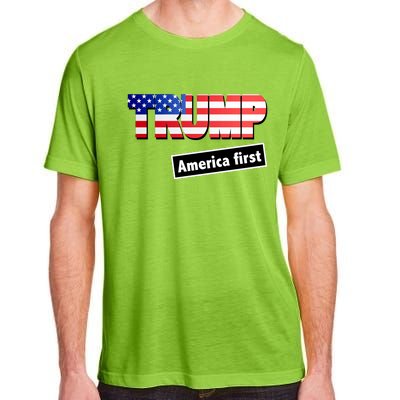 America First Donald Trump Adult ChromaSoft Performance T-Shirt