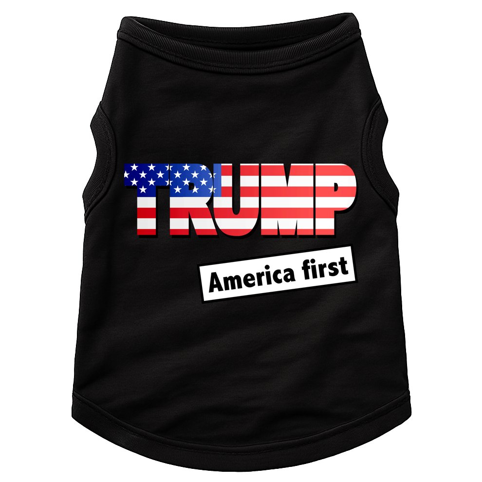 America First Donald Trump Doggie Tank