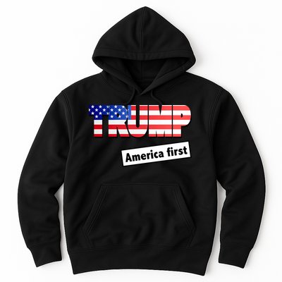 America First Donald Trump Hoodie